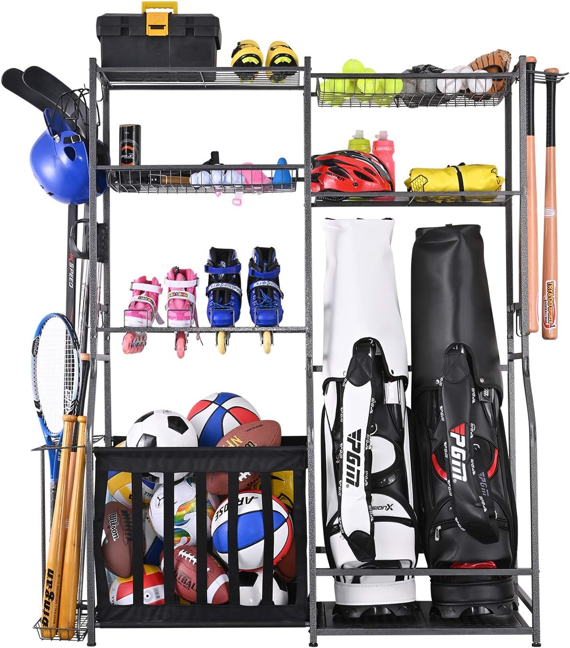 Garage Sports Equipment Storag - Golf Equipment Garage Storage ulasan dan harga