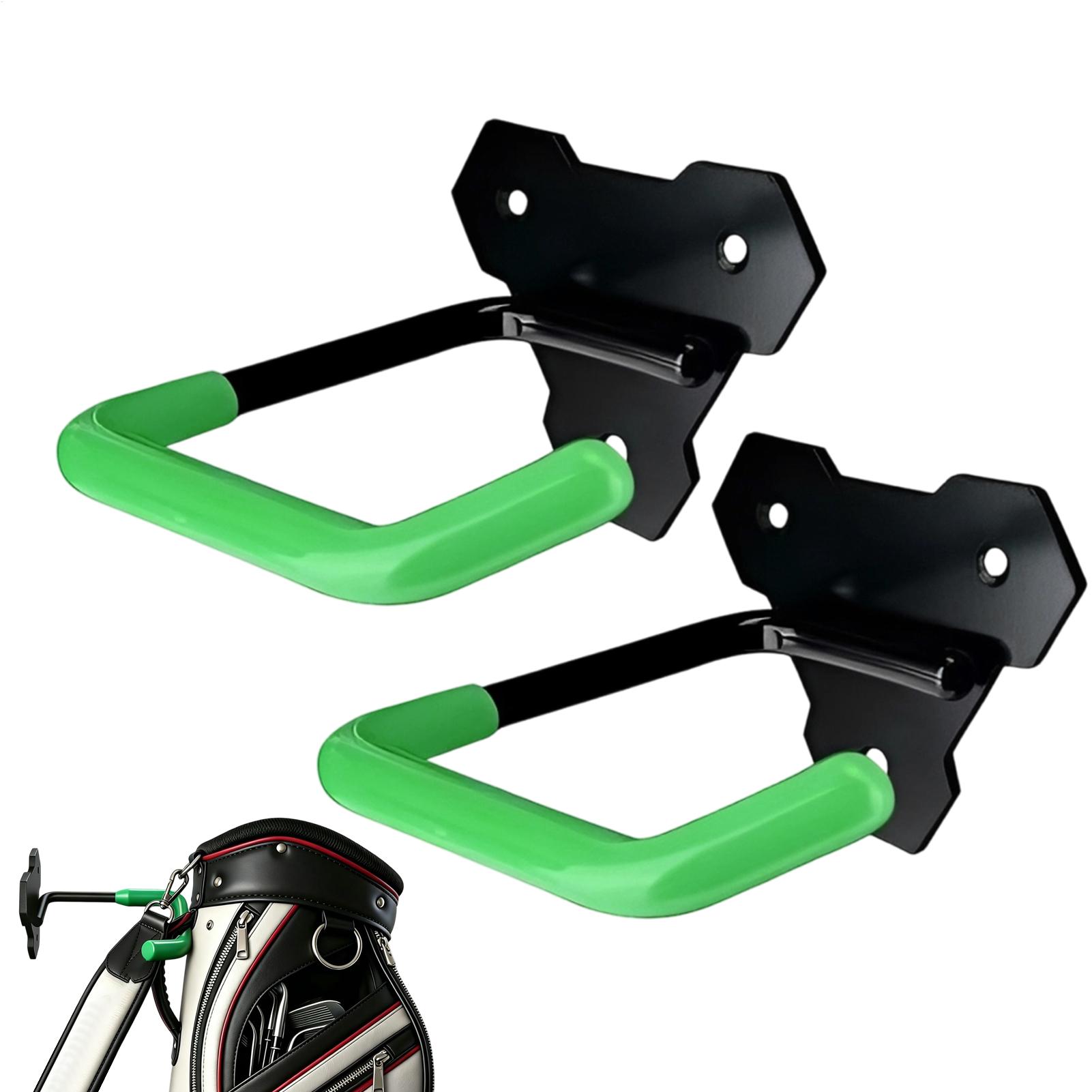 Rubber Coated Golf Bag Wall Ha - Golf Equipment Garage Storage ulasan dan harga