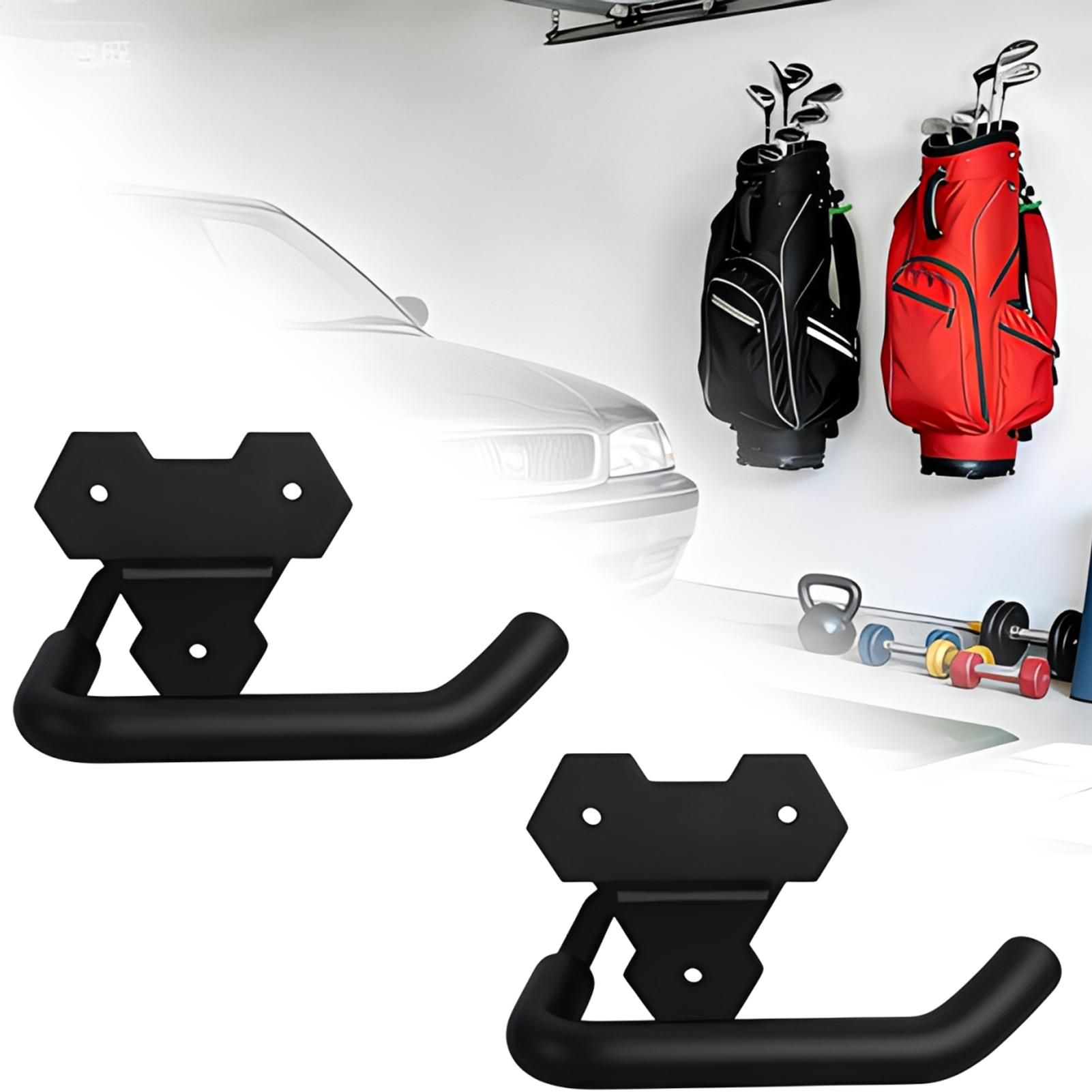 Rubber Coated Golf Bag Wall Ha - Golf Equipment Garage Storage ulasan dan harga