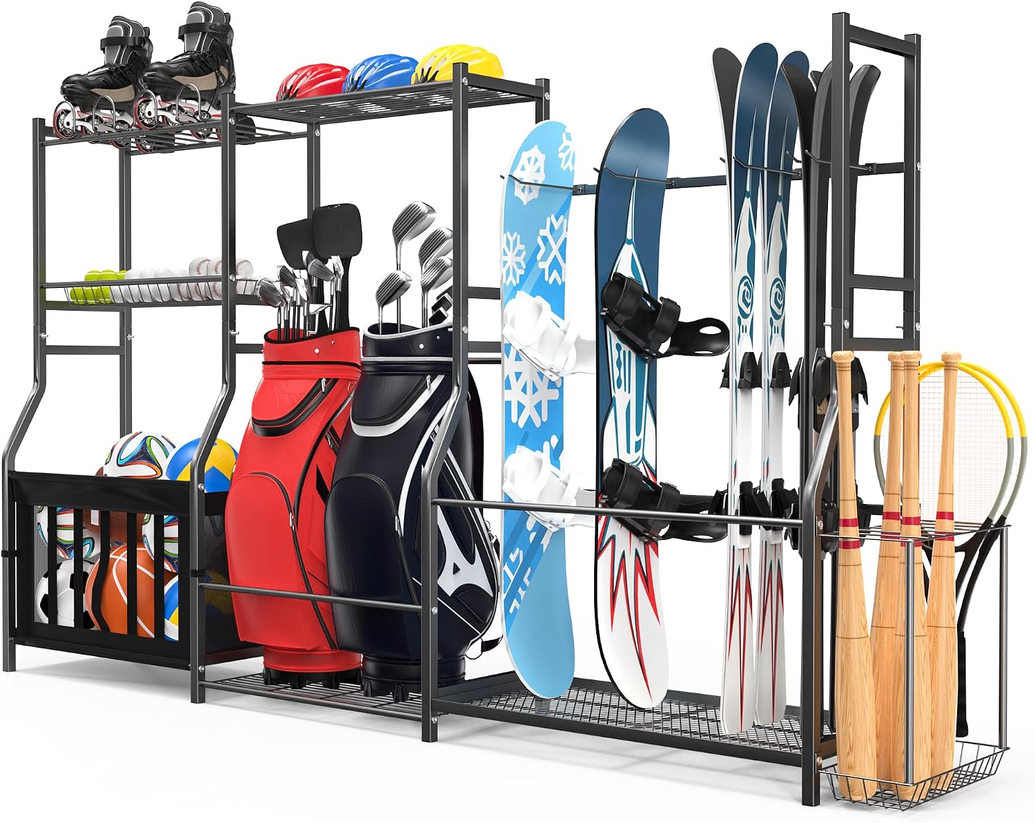 Sports Equipment Organizer Gol - Golf Equipment Garage Storage ulasan dan harga