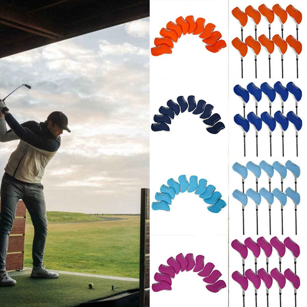 Clear Visible Head Covers 10Pc - Golf Equipment Deals ulasan dan harga
