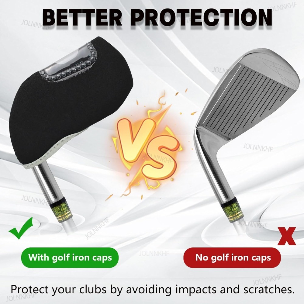 Clear Visible Head Covers 10Pc - Golf Equipment Deals ulasan dan harga