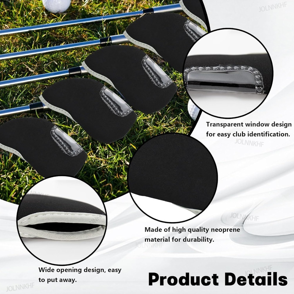 Clear Visible Head Covers 10Pc - Golf Equipment Deals ulasan dan harga