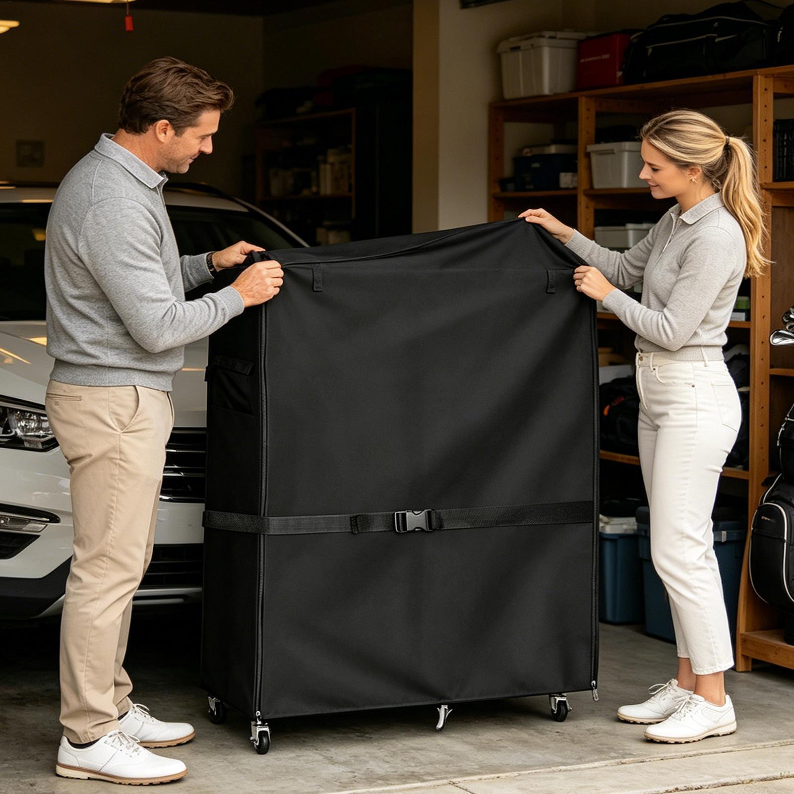 Golf Bag Storage Rack Cover Ox - Golf Equipment Garage Storage ulasan dan harga