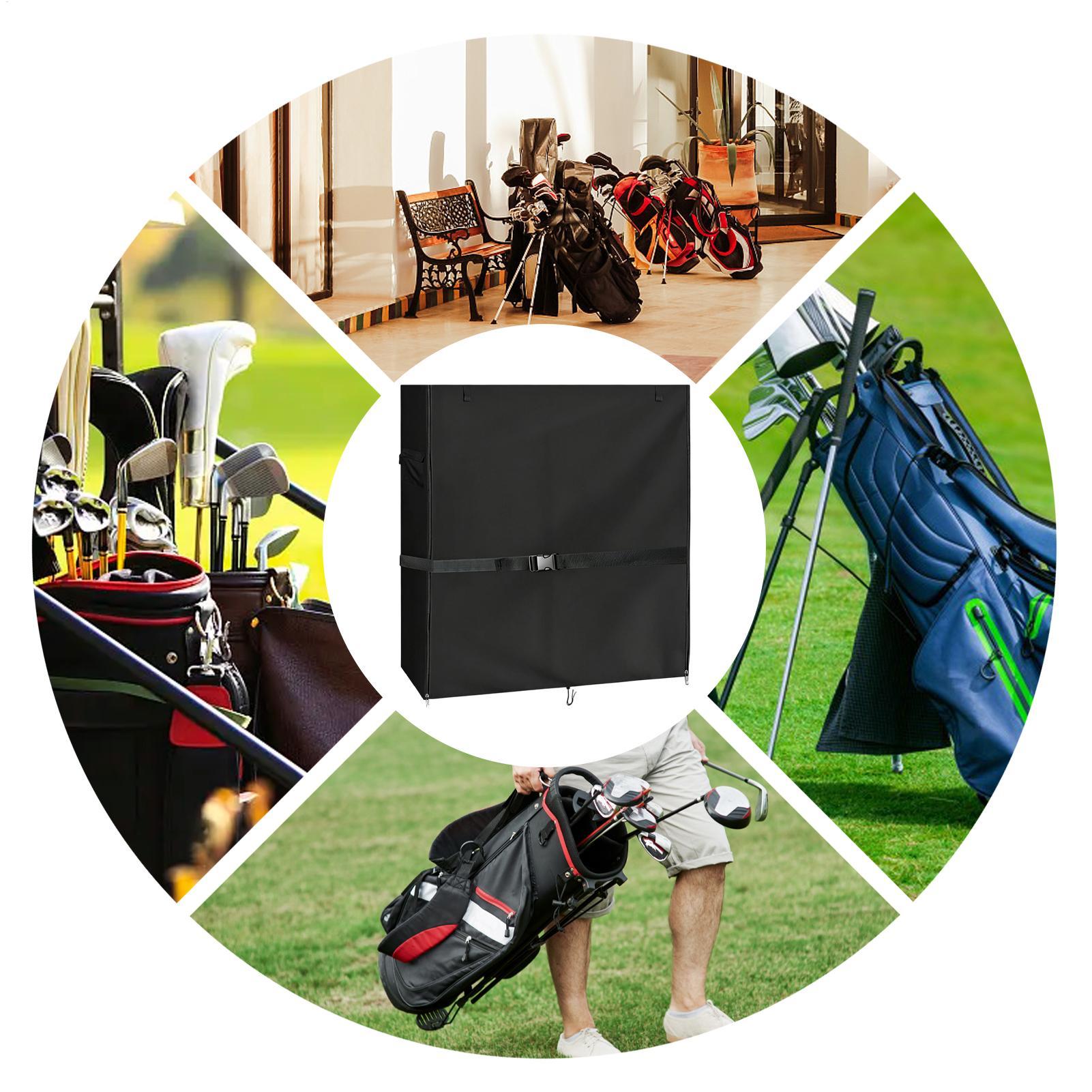 Golf Bag Stand Covers Oxford W - Golf Equipment Garage Storage ulasan dan harga