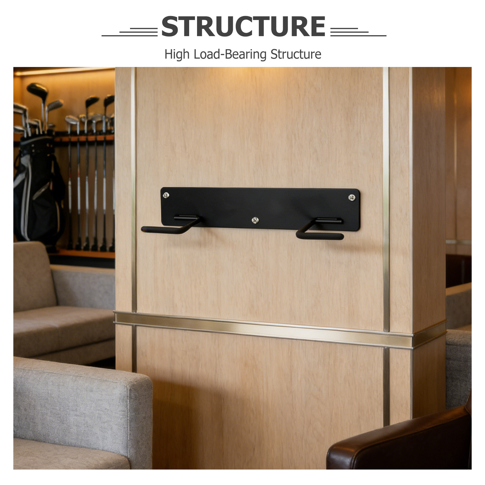 Wall Mounted Golf Bag Storage  - Golf Equipment Garage Storage ulasan dan harga