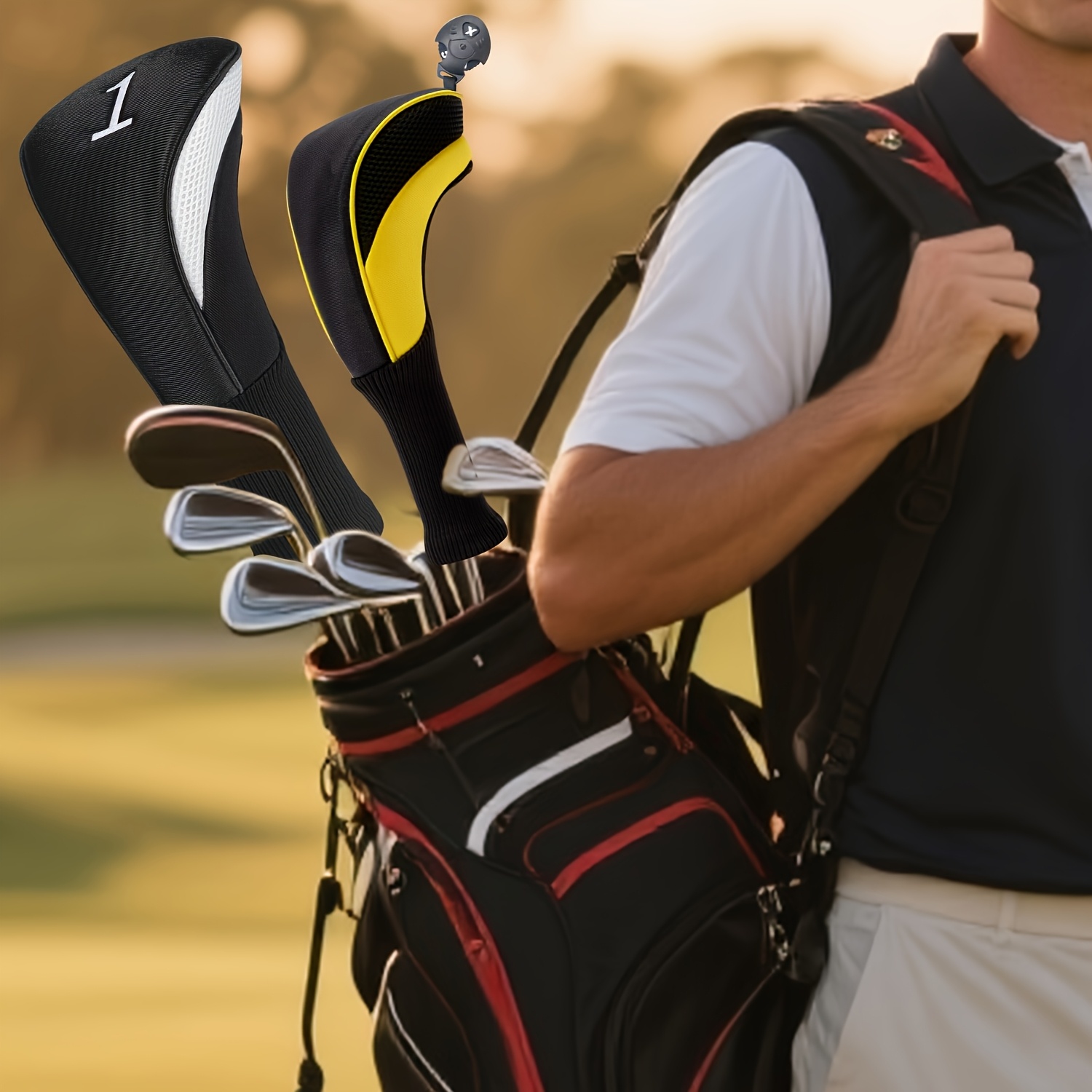 5pcs Golf Club Head Covers, So - Golf Equipment Deals ulasan dan harga